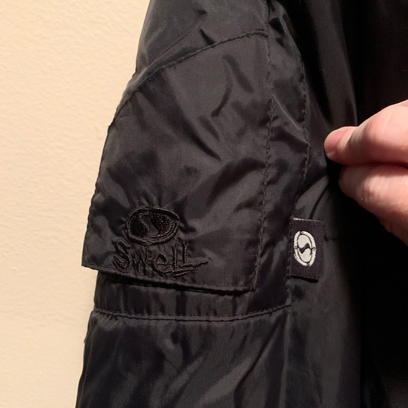 Swell Black Winter Jacket with Fur trim - Picture 8 of 8